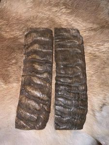 Plaques de corne de buffle écologiques haut de gamme, modernes, pour manches de couteaux, faites à la main, polies, écailles de corne noire naturelle, qualité export - Product Image 3