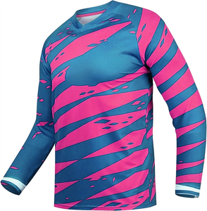 Maillot de moto tout-terrain pour homme et jeune homme, manches longues, pour BMX, Moto MX, course hors route, vêtements de motocross respirants - Product Image 5