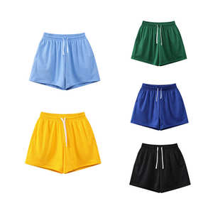 กางเกงขาสั้นออกกำลังกายสำหรับผู้ชาย ไซส์ใหญ่ สำหรับฟิตเนส เล่นบาสเก็ตบอล ซับเหงื่อเร็ว แห้งไว ผลิตจากโพลีเอสเตอร์ ผ้าตาข่าย - Product Image 1