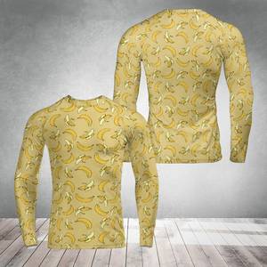 เสื้อรัดรูปแขนยาวระบายอากาศแห้งเร็วสำหรับผู้ชาย เหมาะสำหรับบราซิลเลียนยิวยิตสู MMA ยิม ฟิตเนส - Product Image 3