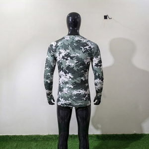 T-shirts de chasse d'été respirants à manches longues à prix abordable pour adultes unisexes, imprimé camouflage multi, UPF50+, anti-humidité - Product Image 1