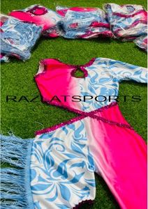 Uniformes de Animadoras Personalizados mjarotte con Logotipo Frontal Impreso por Transferencia Térmica, Uniformes Premium para Niñas y Adultas, Conjuntos para Equipos de Competición - Product Image 6
