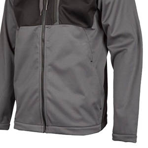 Sudadera con capucha de forro polar con diseño reforzado y protector extraíble de malla para seguridad en actividades al aire libre. - Product Image 5