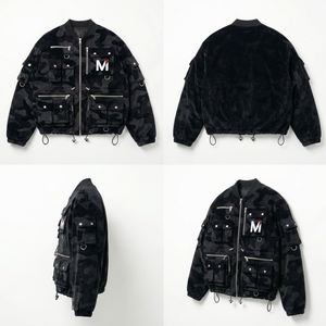 Veste bomber camouflage streetwear pour homme, multi-poches, style urbain, mode outdoor, style tactique, MALUZA INDUSTRIES - Product Image 6