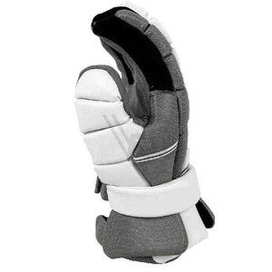 Gants de hockey sur glace professionnels en cuir durable de haute qualité, fermeture à boucle antidérapante, unisexe, OEM - Product Image 5