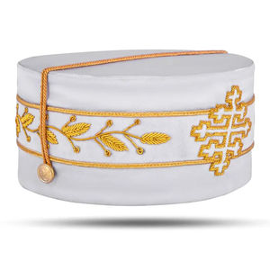 Corona de Regalia Masónica del Rito Escocés, Grado de Gran Comandante Súperior, con Bordado a Mano de Hilos de Oro y Material Personalizado - Product Image 5