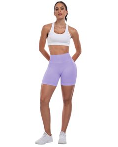 Running Shorts For Women Workout Gym Biker Shorts High Waisted Tummy Control Butt Lifting Sports Yoga <b>Booty</b> Scrunch Butt Shorts - Product Image 3