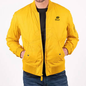 Nouvelle tendance de la mode : veste bomber d'hiver pour hommes, vêtement d'extérieur léger avec des poches pratiques et un design épuré - Product Image 2