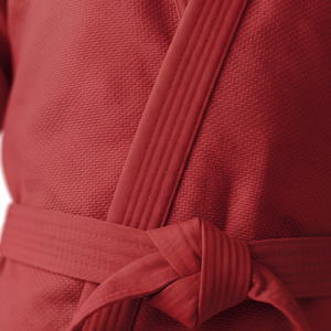 Wholesale Men's <b>Red</b> Judo Gi Uniform Durable Martial Arts Wear Cotton Material <b>Belt</b> Included - Product Image 3
