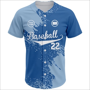 เสื้อเบสบอลสั่งทำระบายอากาศได้ดี มีความต้องการสูง ผู้ผลิตขายส่ง OEM ชุดทีม แห้งเร็ว ชุดกีฬา ฤดูใบไม้ร่วง ฤดูร้อน แบบสั่งทำพิเศษ - Product Image 2