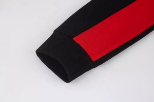 Conjunto de Sudadera con Capucha y Pantalones Deportivos para Hombre, Diseño Color Block, Informal, para Invierno, con Cordón Ajustable, Personalizable OEM - Product Image 2