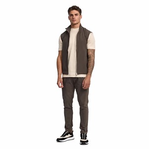 Traje de Verano de 3 Piezas para Hombre al por Mayor: Chaleco Reversible, Camiseta de Algodón Mercerizado Transpirable y Pantalón Elástico de Pierna Recta - Product Image 4