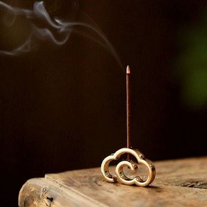 Wholesale Price Aluminium Incense Holder With Round Bowl Stick Storage <b>Tray</b> Modern Aroma Burners For Home Decor Export Gift Sets - Product Image 4