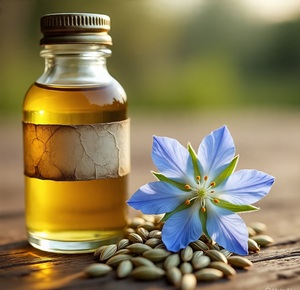 Aceite Portador de Semillas de Borraja Puro y Natural, Borago Officinalis, Prensado en Frío, Grado Cosmético, Cuidado del Cabello, Antienvejecimiento, 100% Puro - Product Image 2