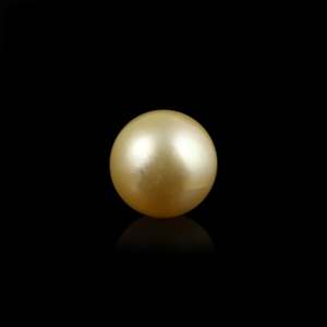 Natural Pink Seawater Pearl 5 Carat Loose Gemstone for Fine Jewelry Making - Product Image 1