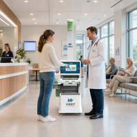Huasheng Medical Multiszenario-Intelligentes Telemedizin-KI-System Selbstbedienungs-Gesundheitskiosk Gesundheitswesen HS-V500 OEM/ODM
