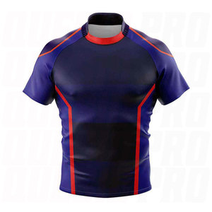 เสื้อรักบี้โลโก้สั่งทำรุ่นใหม่ ระบายอากาศได้ดี มีหลายขนาดและหลายสี บริการ OEM ผ้าคุณภาพพรีเมียม - Product Image 4