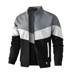 Blouson bomber pour homme personnalisé, résistant aux intempéries, respirant, surface 100% coton avec doublure rembourrée en poly-coton haute densité - Product Image 3