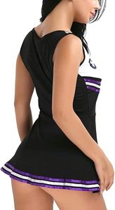 Tenue de cheerleading personnalisée avec logo pour filles, pour spectacles scolaires, fêtes et événements sportifs - Product Image 2