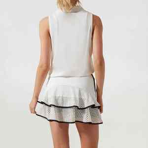 Uniforme de Tenis con Diseño de Control de Sudor, Falda Pantalón Corta, Top Suave y Elástico para Entrenamiento de Agilidad y Rendimiento - Product Image 2