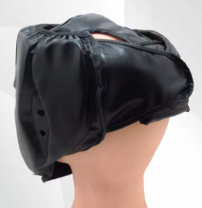 HAWK SPORTS INDUSTRIES Casque de boxe réglable en PU avec masque facial pour jeunes débutants - Entraînement MMA/Muay Thai/Taekwondo Unisexe - Product Image 2