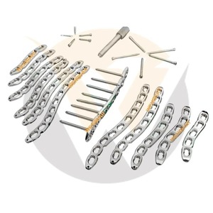 Placas de bloqueo en forma de S Clavcle, juego de 3.5/5 a 10 orificios, izquierda y derecha con tornillos, instrumentos ortopédicos - Product Image 5