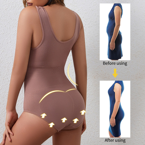 Customized Body Shaper Custom Logo Shapewear <b>for</b> Woman Tummy Control Slimming Bodysuit - Product Image 3
