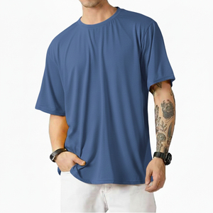 Camiseta Extra Grande Personalizada, OEM/ODM, Alta Calidad, Precio de Fábrica, Suave, Cómoda, a la Moda, Ropa Urbana para Uso Diario - Product Image 3