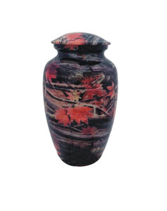 โกศใส่ศพทองเหลืองแข็งทำมือแบบคลาสสิกที่เก็บขี้เถ้าของผู้ใหญ่ - Product Image 6