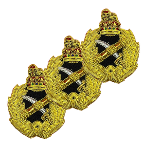 Badges brodés personnalisés de haute qualité en gros pour vêtements - Nouveau design, service OEM - Product Image 2