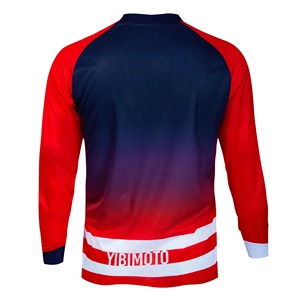 High Quality Motocross Jersey Made of 100% Polyester Fabric with Custom Logo Color Sublimation Oem Design auto racing wear - Product Image 2