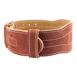 Cinturón de Levantamiento de Pesas de Marca Propia con Hebilla de Cuero y Acero, Soporte Antideslizante de Alta Resistencia para Gimnasio, Peso Muerto y Levantamiento de Potencia - Product Image 3