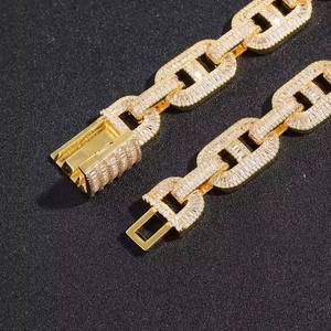Custom 925 Sterling Silver Lab Grown Diamond Luxury Tennis Bracelet Hip Hop Jewelry for <b>Men</b> Women Export Price - Product Image 4