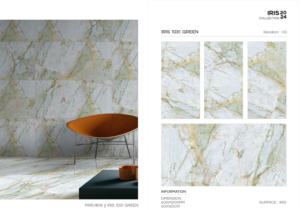 Azulejos de porcelana de aspecto contemporáneo con acabado iris, 60x120cm, 600x1200mm, tamaño 24x48, para espacios de pared y suelo de interiores de lujo. - Product Image 3