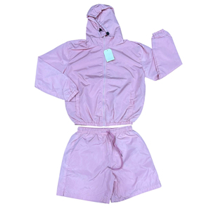 Premium Windbreaker Jacket and Shorts Set Lightweight <b>Running</b> Sportswear Professional Manufacturer - Product Image 4