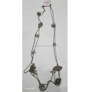 Collar de Cadena de Resina Hecho a Mano, Ecológico y de Alta Calidad, para Mujeres y Niñas, Joyería de Moda, Accesorio con Diseño de Ángel y Múltiples Cuentas - Product Image 6