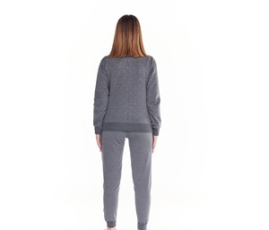 Survêtements pour femmes, hiver, épais, à capuche, avec cordon de serrage, décontractés, coupe-vent, respirants, imprimés, gris - Product Image 4