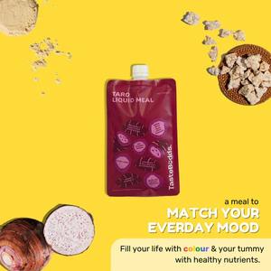 TASTEBUDDS Convenient Go Poudre de remplacement de repas instantanée liquide végétalienne à la patate douce violette, saine et faible en glucides, 15 secondes, 55g - Product Image 2