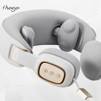 Masajeador de Cuello Inteligente Mode, Programa de Relajación y Amasamiento, Temporizador Automático de 10 Minutos, Seguro para Personas Mayores y Estudiantes, IHOCO