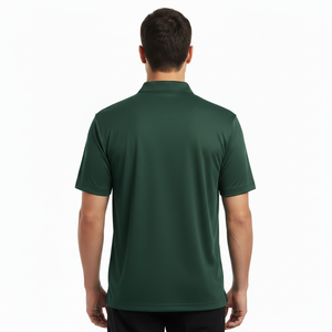 220 GSM Cotton Fabric Solid Color Polo Shirt Men <b>Classic</b> Collar Shirt Breathable Custom OEM Wholesale Factory Made Shirt - Product Image 2