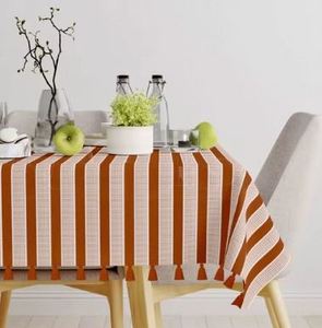 Nappe en coton imprimée et tissée, décorative, pour table à manger, exportée d'Inde, à prix abordable - Product Image 4