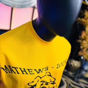 Camiseta de malla para hombre, corte holgado, estampada con diseño personalizado, talla perfecta, camisetas de marca para hombre a precio mayorista OEM - Product Image 4