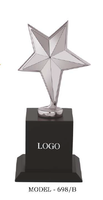 Premio de metal duradero con revestimiento de primera calidad y construcción robusta, adecuado para todo tipo de ceremonias de premiación, trofeo de metal personalizado.