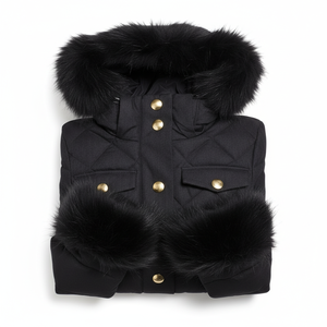 Chaqueta Bomber Personalizada para Mujer, de Invierno, Tejida, Transpirable, Impermeable, Resistente al Viento, con Relleno 100% Poliéster, Exterior de Nailon, OEM/ODM - Product Image 6