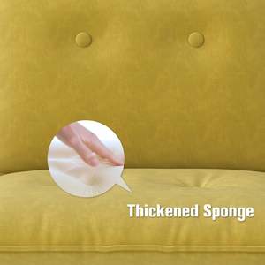 Canapé modulaire beige W PPL avec ottoman mobile, assise profonde confortable, canapé nuage pour salon, bureau, appartement - Product Image 3