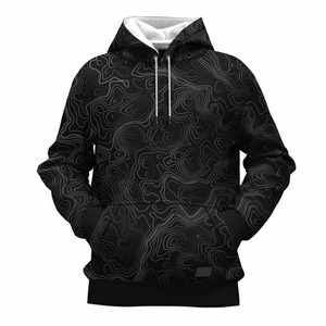 Sweat-shirts à capuche pour hommes, best-sellers, de haute qualité, 100% coton molletonné, respirants, streetwear, pour l'extérieur, décontractés, hiver, logo sur le devant - Product Image 1