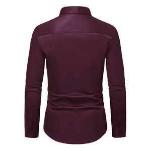Camisa de Vestir para Hombre de Alta Calidad, Precio al por Mayor, Ligera, Antiarrugas, Transpirable, con Diseño Perfecto - Product Image 4