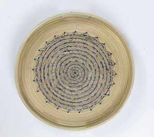 Cortador de Verduras Multifuncional Ecológico Hecho a Mano en Vietnam, de Bambú y Seagrass, Forma Circular, Alta Calidad, ODM/OEM - Product Image 5