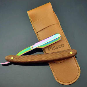 ด้ามจับมีดโกนแบบพับได้สำหรับช่างตัดผม ด้ามจับมีดโกนสำหรับโกนหนวด - Product Image 6