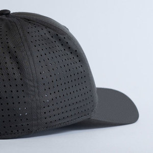OEM Custom 7-Panel Curved Brim Structured Sporty <b>Baseball</b> <b>Cap</b> with Hand Embroidery Logo Unisex - Product Image 5